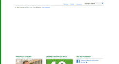 Desktop Screenshot of fuer-mensch-und-umwelt.de